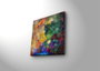 Wallity Cuadro Decorativo en Lienzo Iluminado con LED 40 x 40 cm